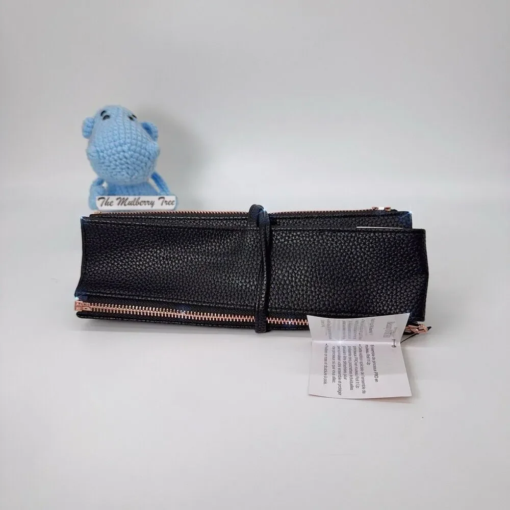 Sephora Roll It Up Pro Makeup Brush Zip Convertible Faux Leather Travel Bag NWT - Picture 5 of 9